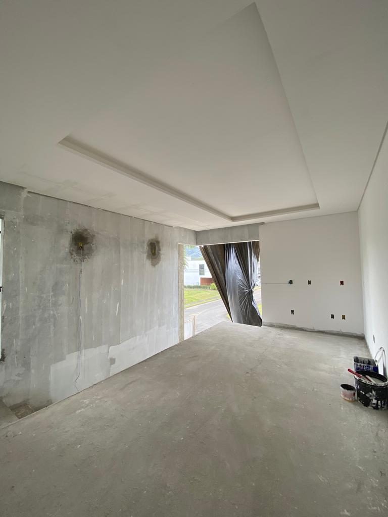 Drywall em obra comercial — projeto da Gesso Joinville