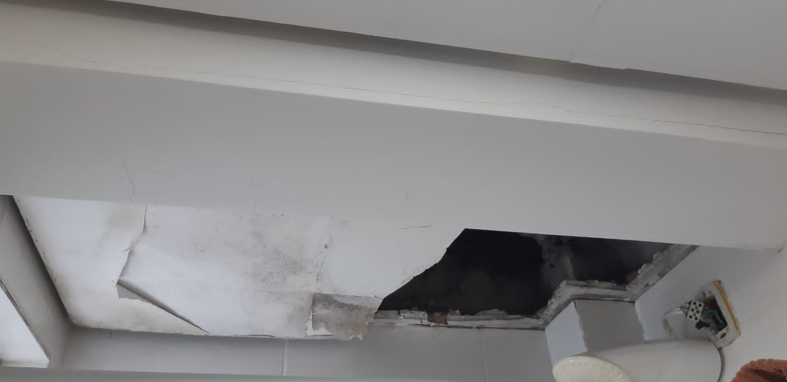 Recuperação de forro danificado — projeto da Gesso Joinville
